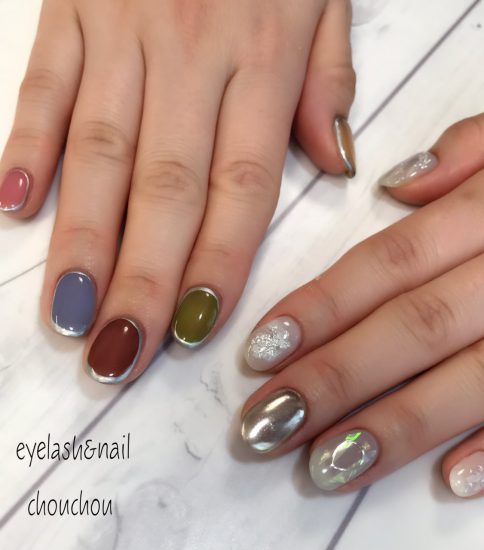 お客様ハンドネイル💅