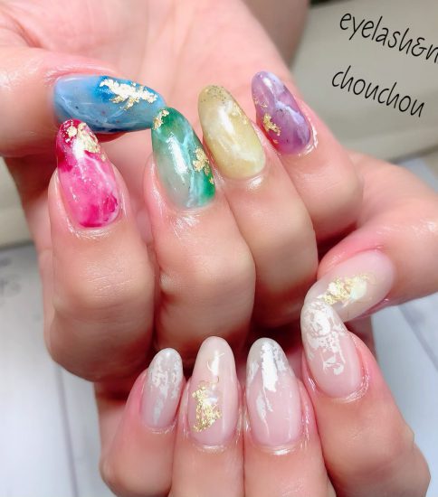 お客様ハンドネイル💅